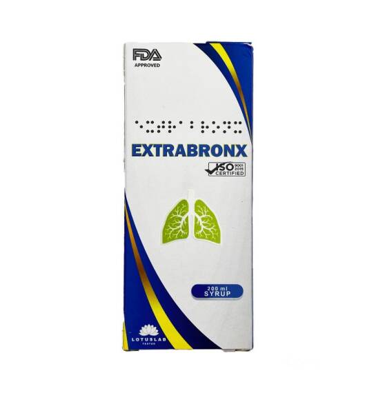 Extrabronx 200 ml sirop - 1