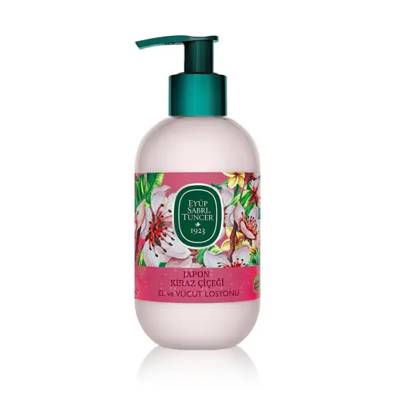 EYUP SABRI JAPON KIRAZ CICEYI EL VE VUCUT LOSYONU 280ML - 1