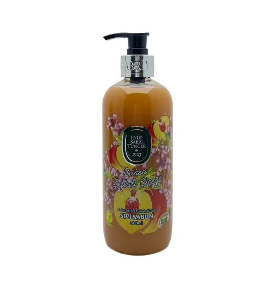 EYUP SABRI SIVI SABUN BURSA SAFTALI CICEYI 500ML 9535 - 1