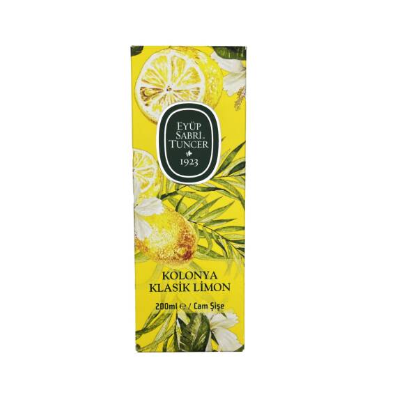 Eyüp Sabri Tuncer Klasik Limon Kolonya Şüşə, 200 ml - 1