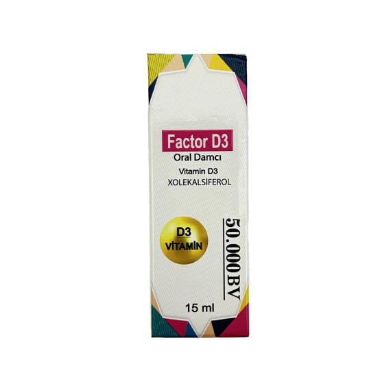 FACTOR D3 15ML ORAL DAMLA - 1