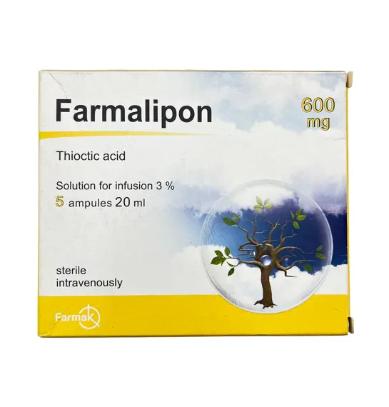 FARMALIPON 3% 600MG 20ML N5 AMP - 1