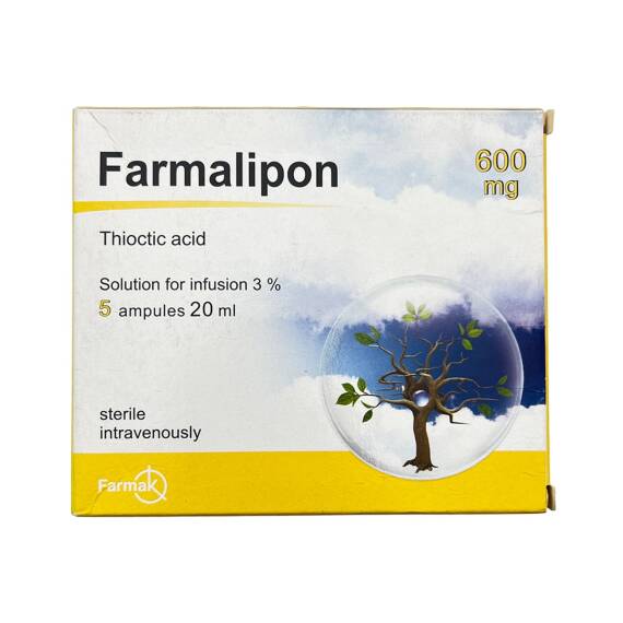 FARMALIPON 3% 600MG 20ML N5 AMP - 1