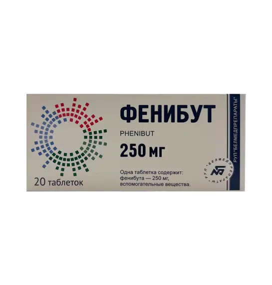 Fenibut 250 mq N20 tablet - 1