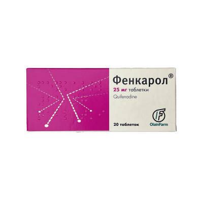 FENKAROL 25MG N20 TB - 