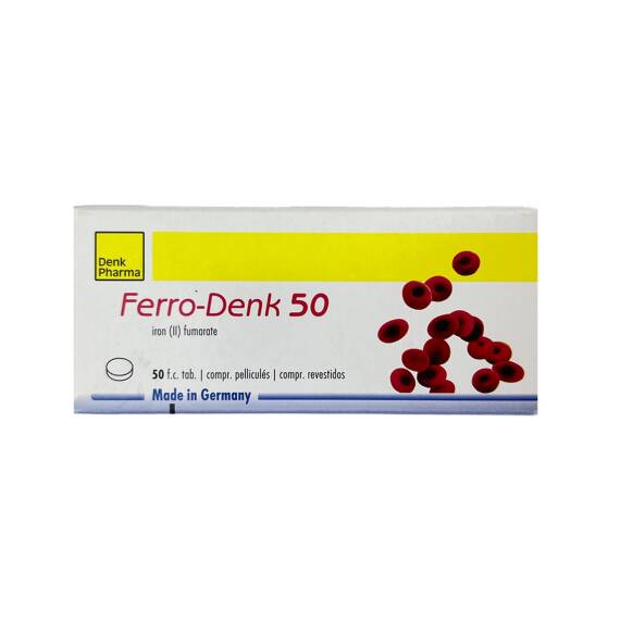 FERRO-DENK 50MG N50 TB - 1
