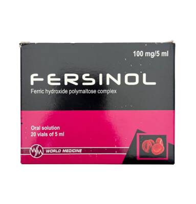 FERSINOL 100MG 5ML N20 FLK - 