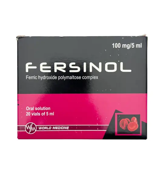 FERSINOL 100MG 5ML N20 FLK - 1