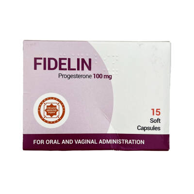 FIDELIN 100MG 15 VAG CAP - 