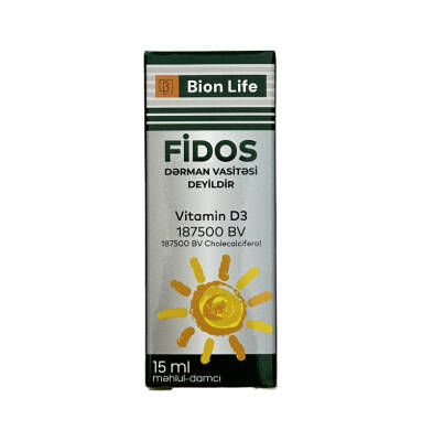 FIDOS 187500BV 15 ML DAMLA - 