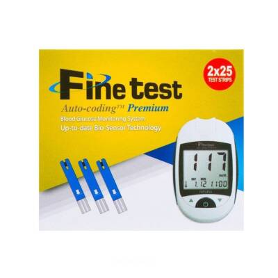 Finetest şəkər ölçən test strip N50 - FINETEST