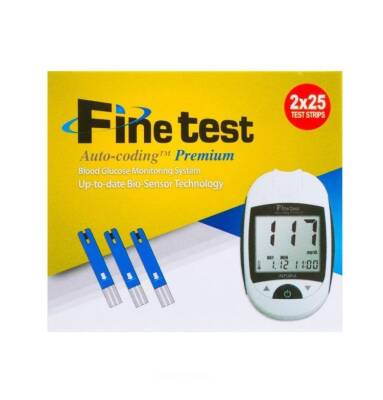 Finetest şəkər ölçən test strip N50 - FINETEST