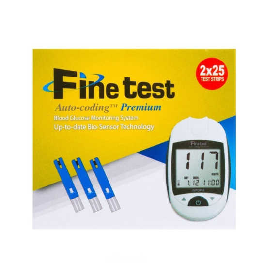 Finetest şəkər ölçən test strip N50 - 1