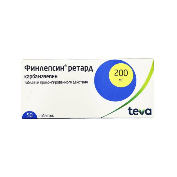 FINLEPSIN RETARD 200MG N50 TB - 1