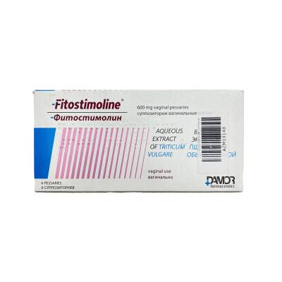 Fitostimolin 600 mq N6 vaginal suppozitoriyalar - 