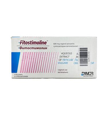 Fitostimolin 600 mq N6 vaginal suppozitoriyalar - 