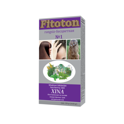 Fitoton No:1 Rəngsiz xına 150 qr - FITOTON
