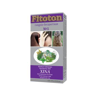 Fitoton No:1 Rəngsiz xına 150 qr - FITOTON