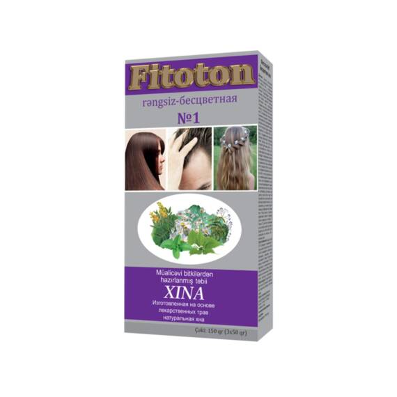 Fitoton No:1 Rəngsiz xına 150 qr - 1