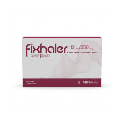 FIXHALER 12/250MCG N60 KAPS - 