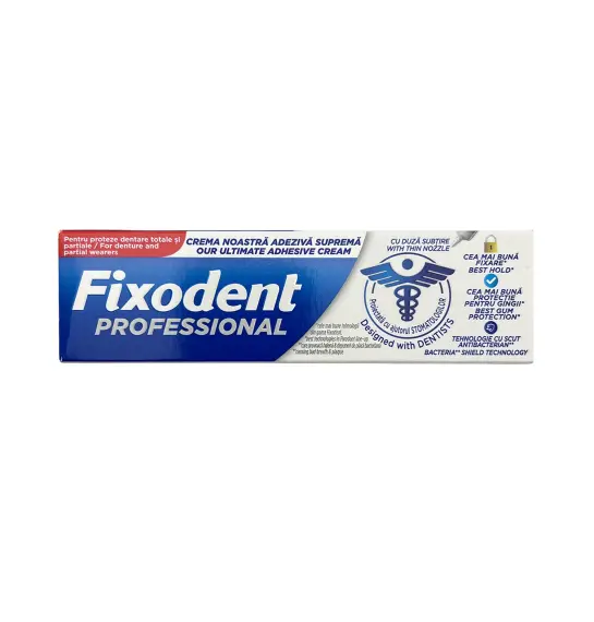 FIXODENT PLUS DIS PROTEZ YAPSSTIRICI KREM 40GR 0117/5768 - 1