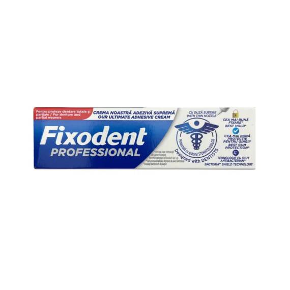 FIXODENT PLUS DIS PROTEZ YAPSSTIRICI KREM 40GR 0117/5768 - 1