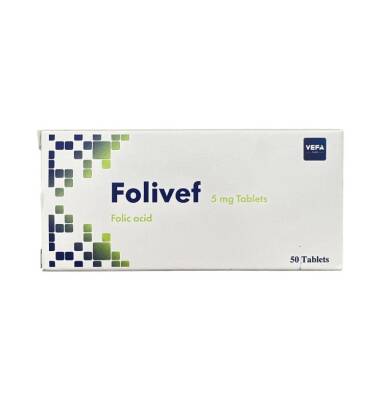 FOLIVEF 5MG N50 TAB - 