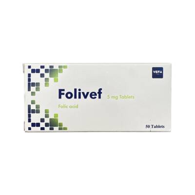 FOLIVEF 5MG N50 TAB - 