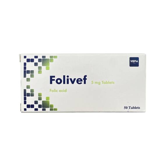 FOLIVEF 5MG N50 TAB - 1