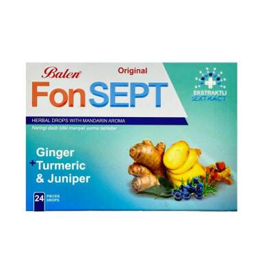 Fonsept Zəncəfil, Zərdəçal, Ardıc N24 pastil - 