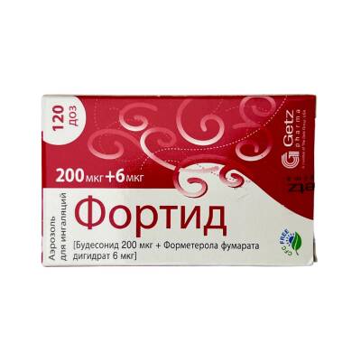 FORTID 200MG+6MG 120 DOZ SPRAY - 