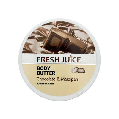 Fresh Juice Krem Maslo D/Tela Chocolate Marzipan, 225 ml - 1