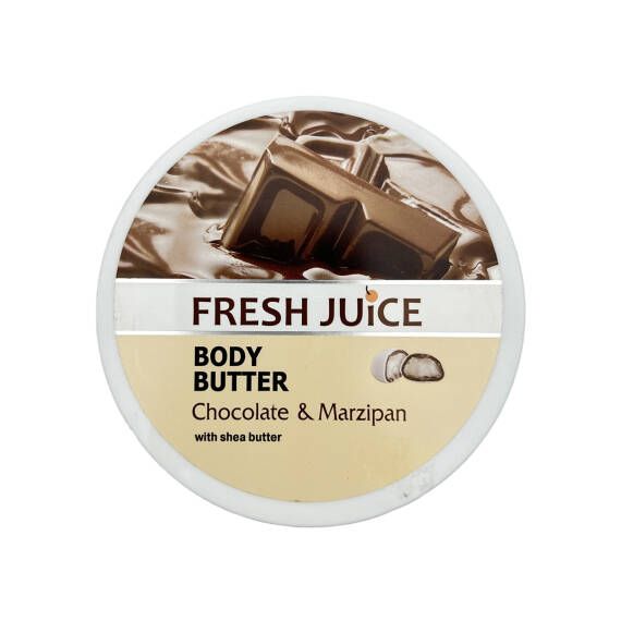 FRESH JUICE KREM MASLO D/TELA CHOCOLATE MARZIPAN 225ML - 1