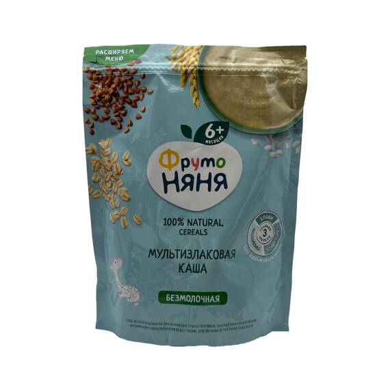 Fruto Nyana çoxdənli taxıl südsüz sıyıq 6 ay + 200 qr - 1