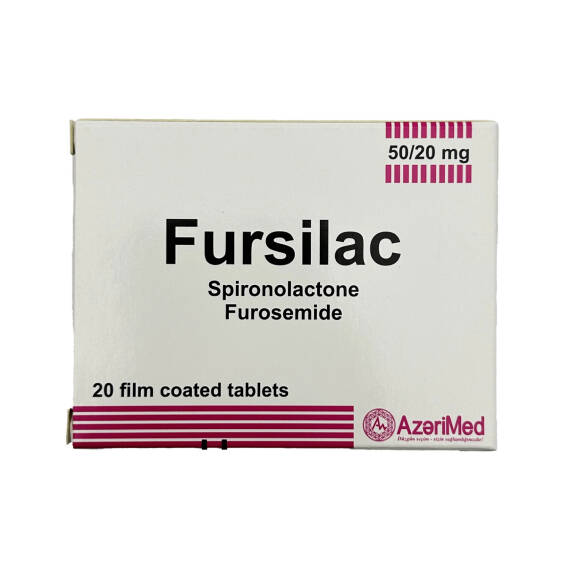FURSILAC 50/20MG N20 TB - 1