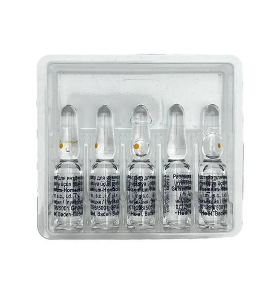 GELSEMIUM HOMAKKORD 1,1ML N5 AMP - 1