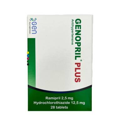 GENOPRIL PLUS 2,5/12,5MG N28 Tablet - 