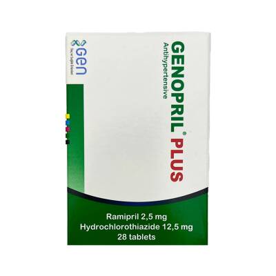 GENOPRIL PLUS 2,5/12,5MG N28 Tablet - 