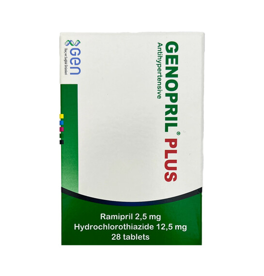 GENOPRIL PLUS 2,5/12,5MG N28 Tablet - 