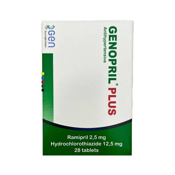 GENOPRIL PLUS 2,5/12,5MG N28 TB - 1