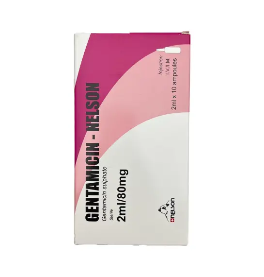 Gentamisin Nelson 80 mq 2 ml N10 ampul - 1