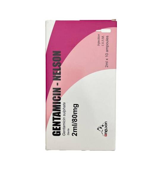 Gentamisin Nelson 80 mq 2 ml N10 ampul - 1