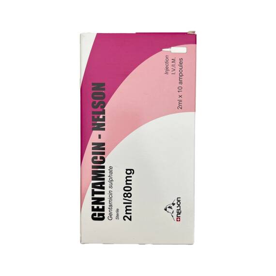 Gentamisin Nelson 80 mq 2 ml N10 ampul - 1