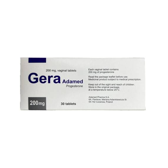 GERA ADAMED 200MG N30 VAG TB - 1