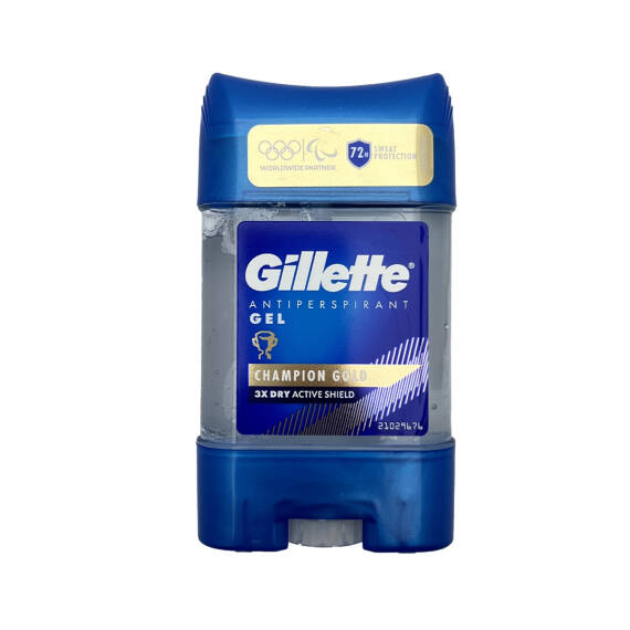 GILLETTE ANTIPERSPIRANT GEL CHAMPION GOLD 70ML 0751 - 1