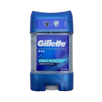 GILLETTE ANTIPERSPIRANT GEL POWER RUSH 70ML 0849 - GILLETTE