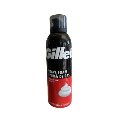 Gillette Sensitiv Təraş Köpüyü, 200 ml