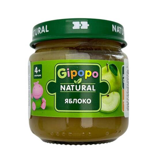 GIPOPO 3390 ALMA MEYVE PURESI 80GR - 1