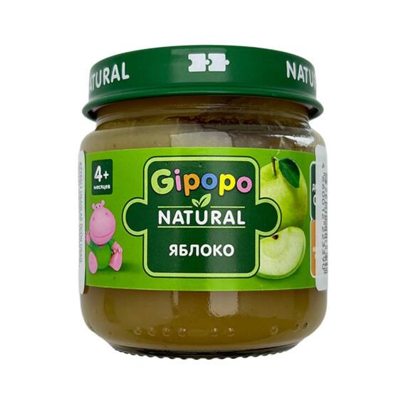 GIPOPO 3390 ALMA MEYVE PURESI 80GR - 1
