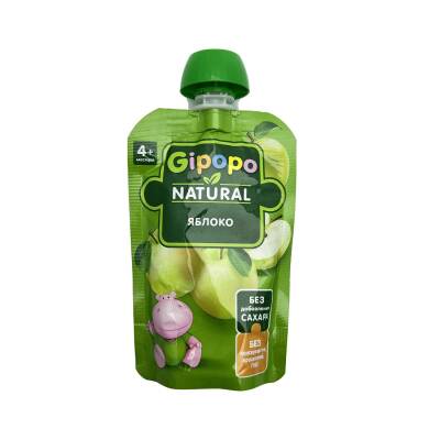 GIPOPO 3406 SULU ALMA MEYVE PURESI 90GR - 